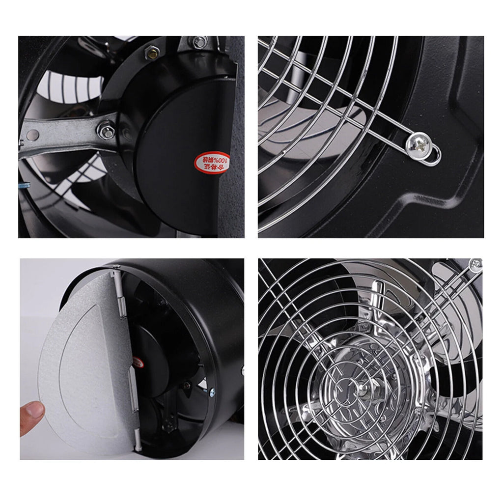 7" High Airflow Explosion-Proof Exhaust Fan, 110V Ventilation B40421