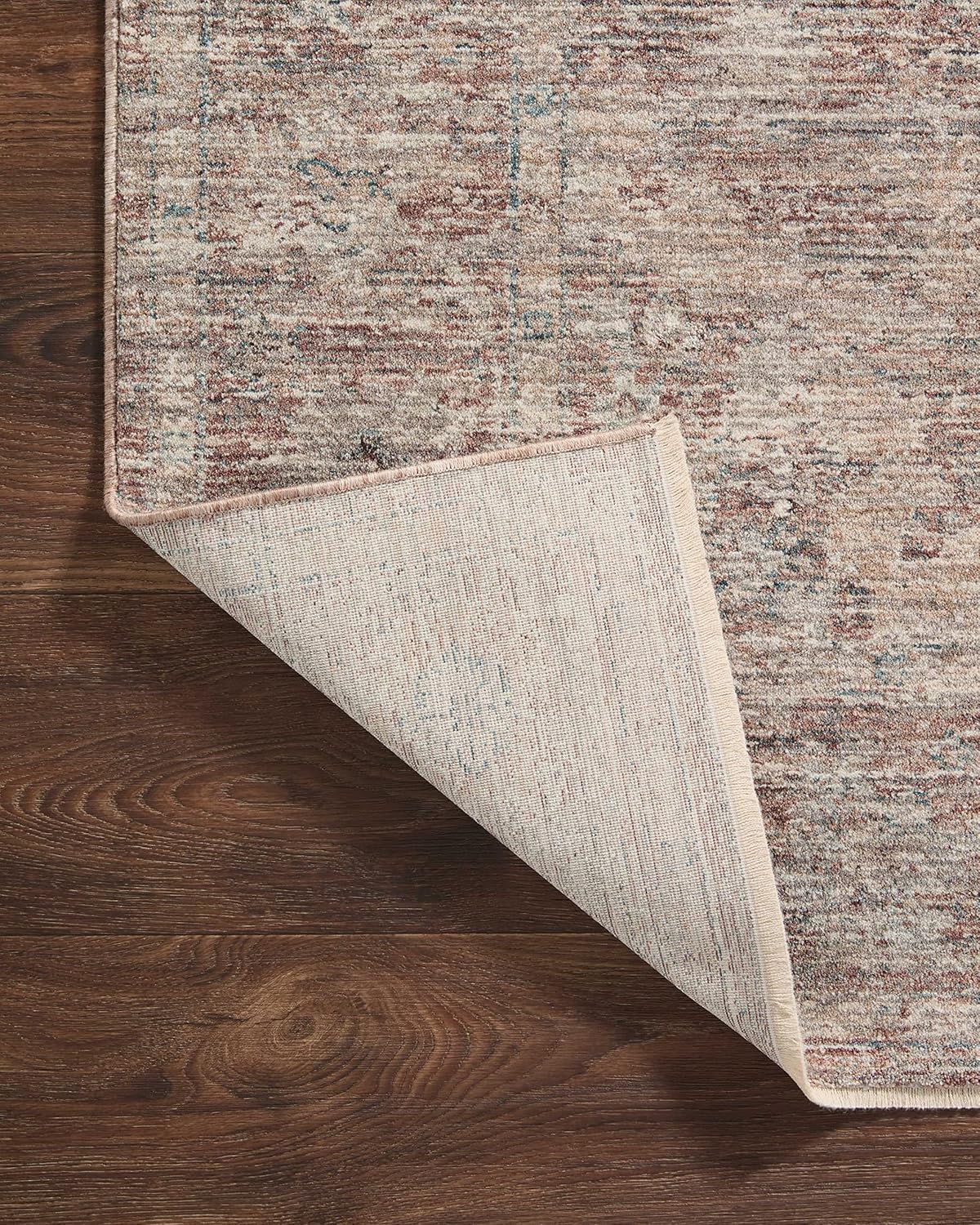 Loloi Magnolia Home by Joanna Gaines x Millie Brick/Fog 7'10" x 10' Area Rug T47527