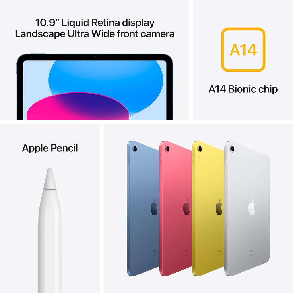 Apple 10.9-inch iPad Wi-Fi 64GB Blue (10th Generation) Z4810