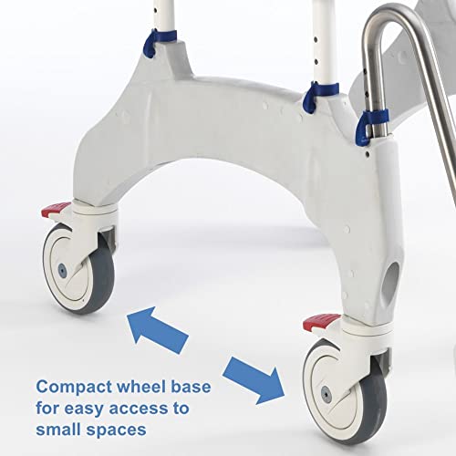 Aquatec Ocean Ergo XL Shower and Commode Chair with Collection Pan M2056