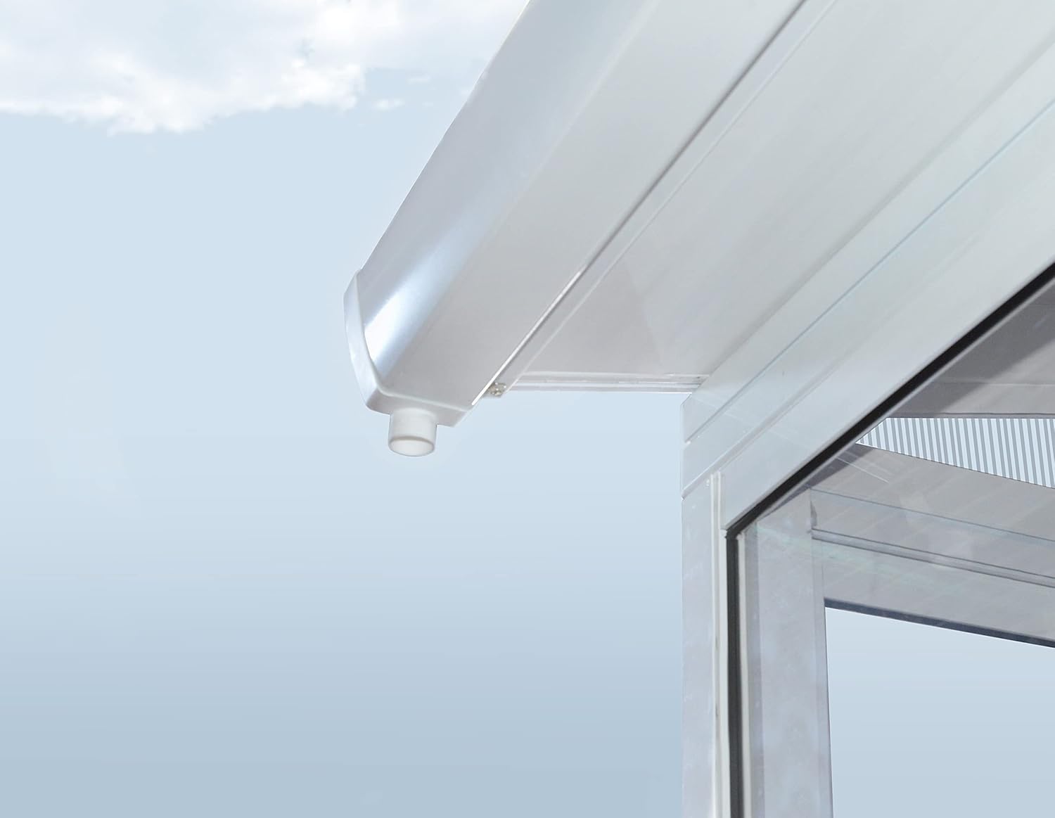 Palram Canopia SanRemo 10x14 Enclosed Patio Cover, White DIY Sunroom Kit with UV Protected Polycarbonate C60526