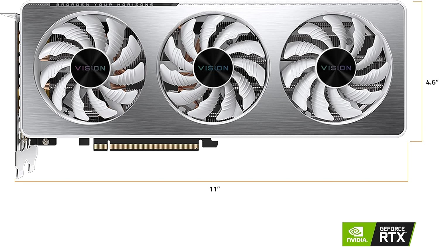 GIGABYTE GeForce RTX 3060 Ti Vision OC 8G Graphics Card Q775668