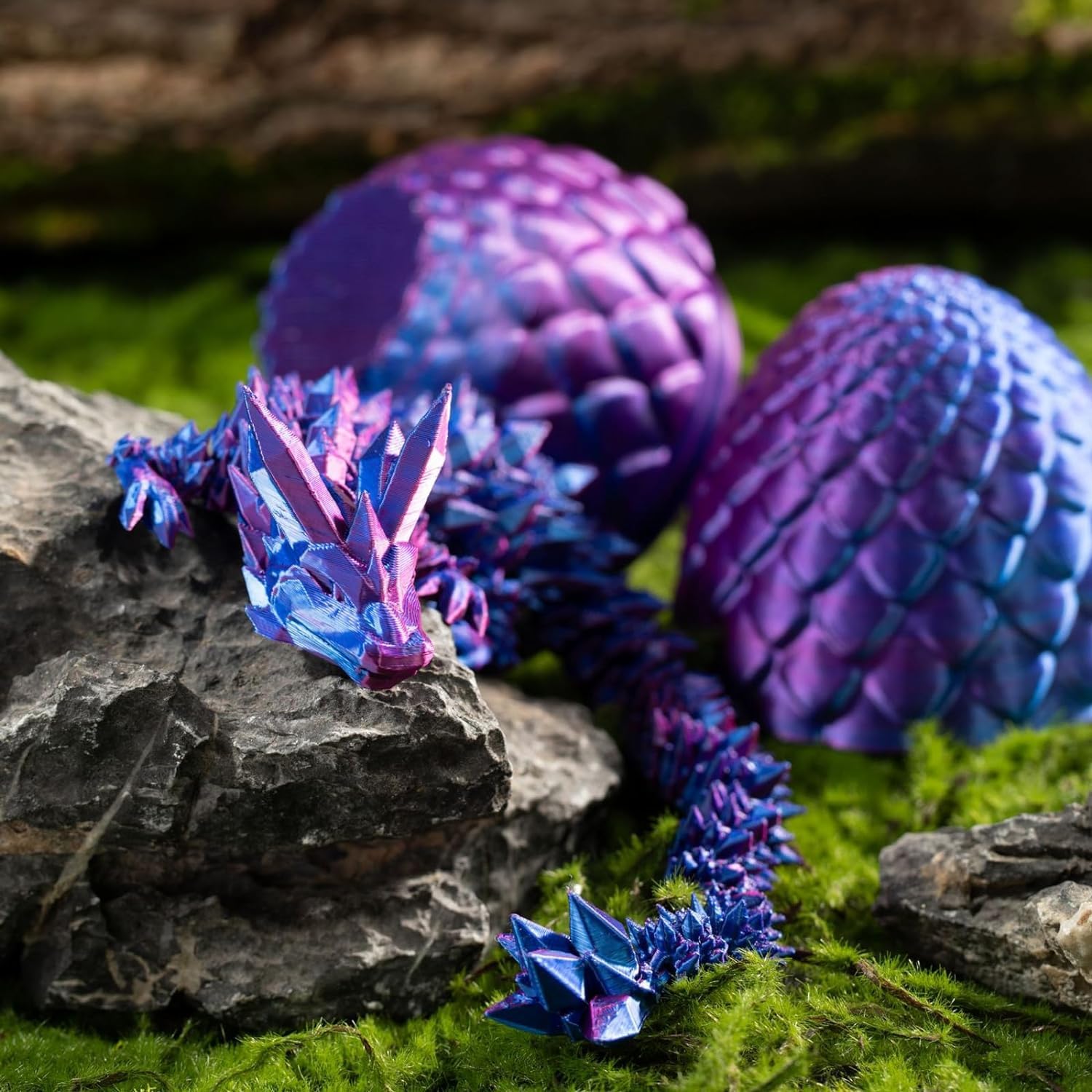 3D Printed Dragon Egg Fidget Toy 4 Pack X89374
