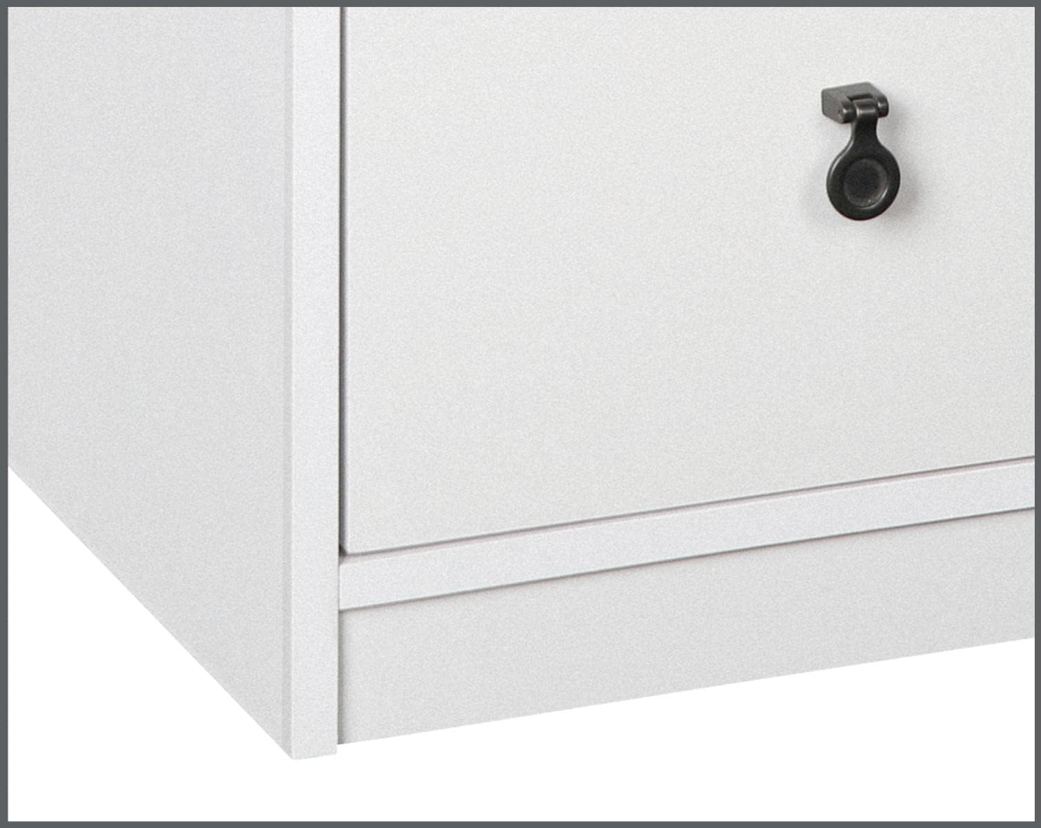 Finley Gray Oak/White 3-Drawer Filing Cabinet R364