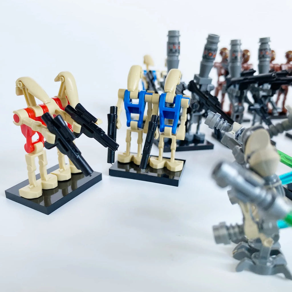 28 Pcs Space Wars Action Figures Building Blocks Sets with General Grievous and Battle Droids Y235