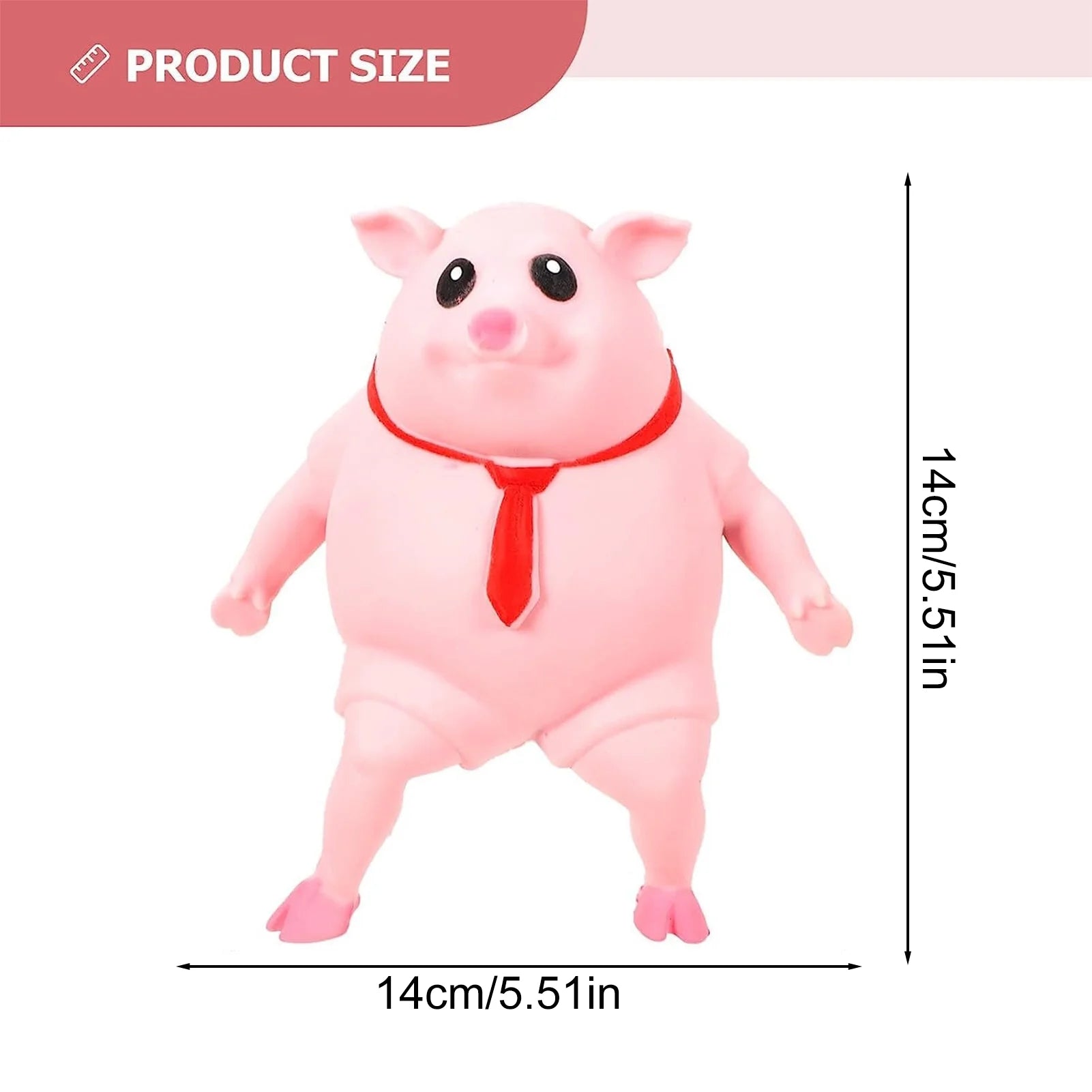 FeiraDeVaidade Pig Stress Toys Anti-Anxiety Squeeze Ball L5731