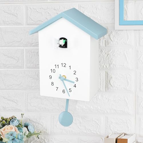 Cuckoo Clock Bird Voice Wall Clock with Pendulum O6210