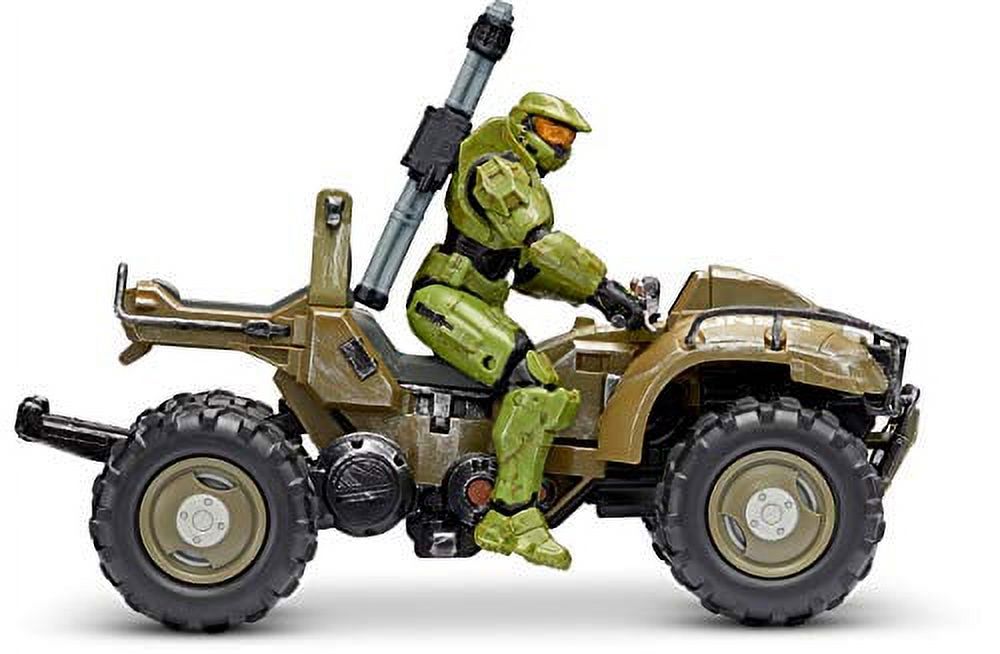 Halo 4" ?World of Halo? Figure & Vehicle - Mongoose with Master Chief