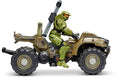 Halo 4" ?World of Halo? Figure & Vehicle - Mongoose with Master Chief
