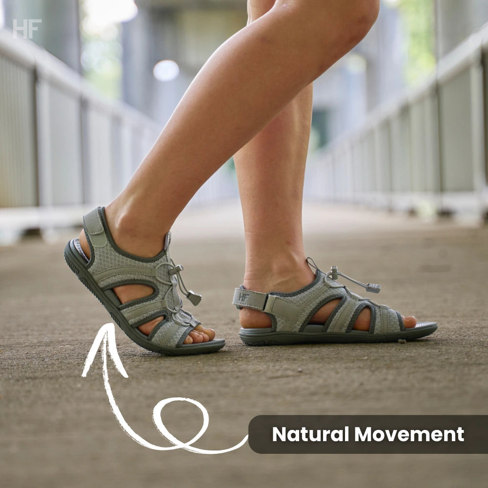 Baresandals I Barefoot Sandals with Ergonomic Footbed S922