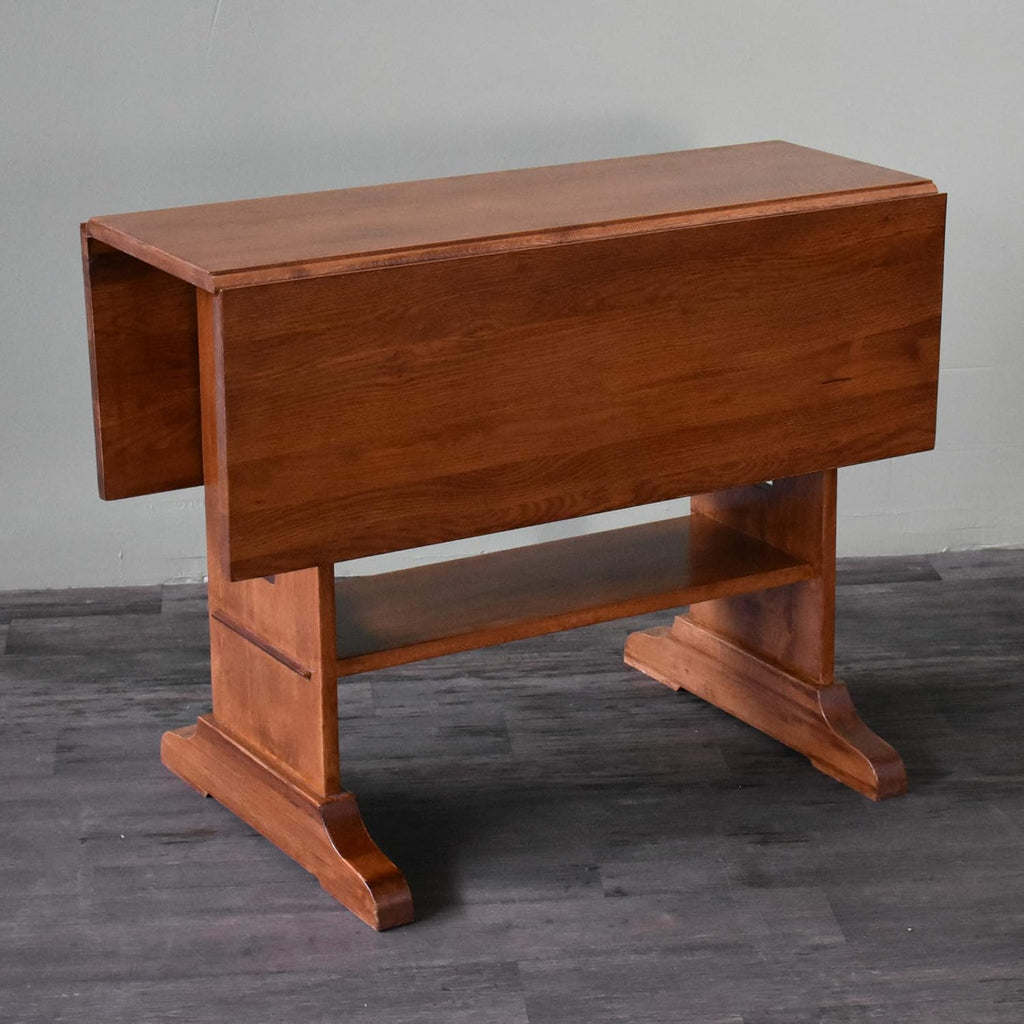 Mission Solid Oak Drop Leaf Dining Table - Michael's Cherry L781218