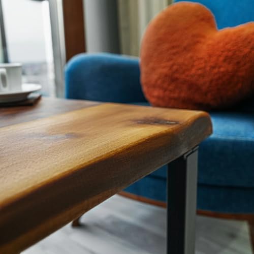Live Edge Walnut Wooden Dining Table 30" x 60" G8805