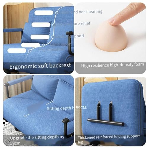 Sofa Bed Convertible Sleeper Chair with Washable Cover K8119