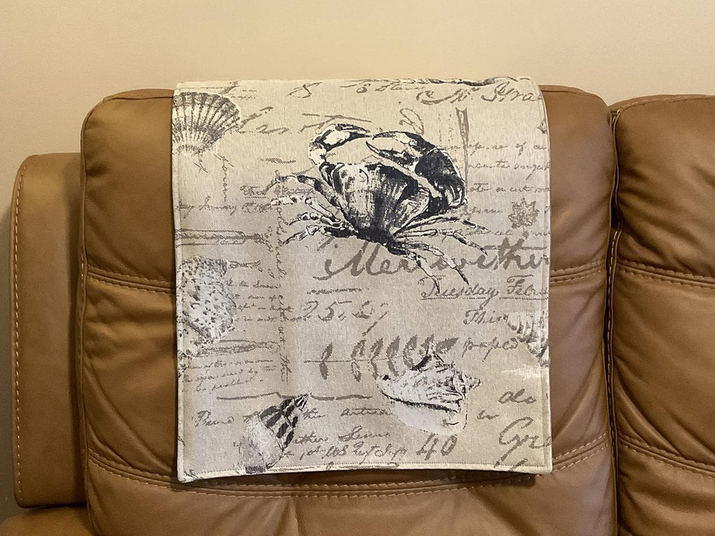 Bittlemen Reversible Headrest Cover for Chairs Sofas Recliners R473