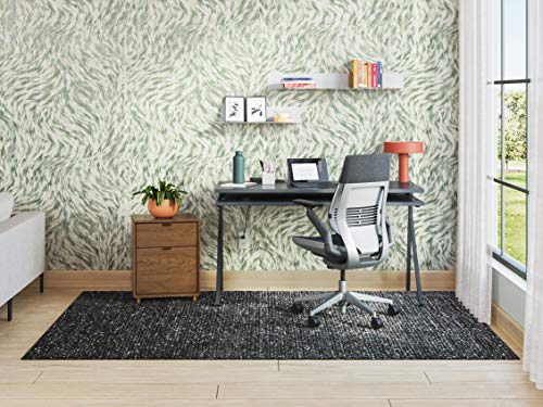 Steelcase Gesture Office Chair with Graphite Fabric, Lumbar Support, Hard Floor Casters N577