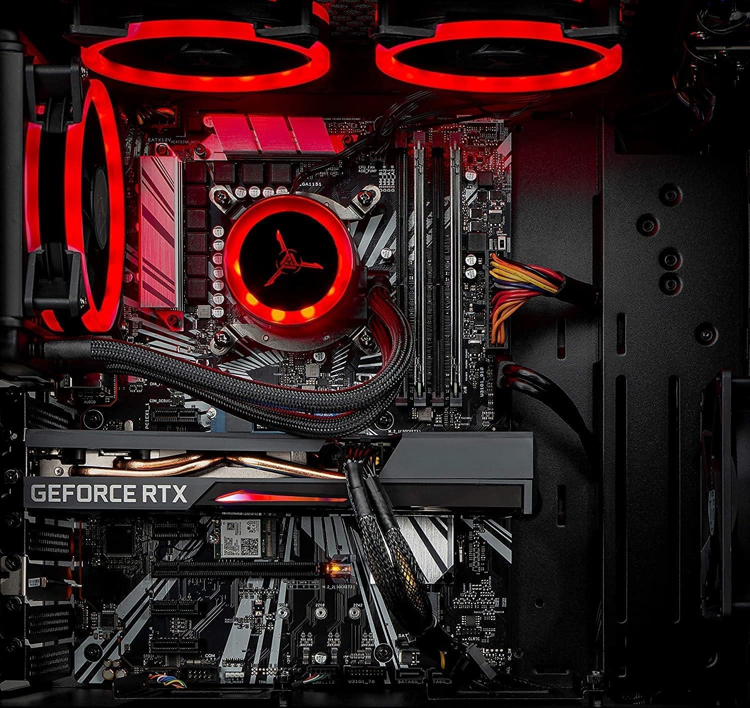 Skytech Gaming Shadow Gaming PC Desktop, Intel Core i7, RTX 3070, 1TB SSD, 16GB RAM I895