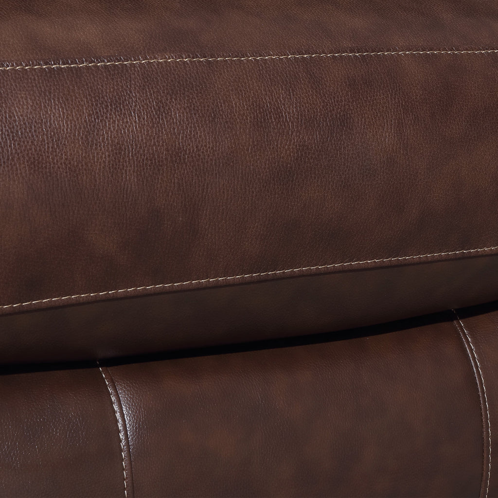 Picket House Furnishings Williams Power Motion Loveseat Saddle Brown U128357