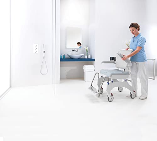 Aquatec Ocean Ergo XL Shower and Commode Chair with Collection Pan M2056