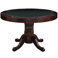 RAM Game Room 48" Texas Hold'em Game Table with Dining Top Antique White