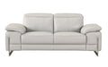 Global United Top Grain Italian Leather Loveseat