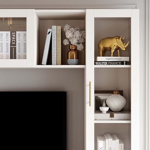 Entertainment Wall Unit for TVs Up to 70", White Z28470