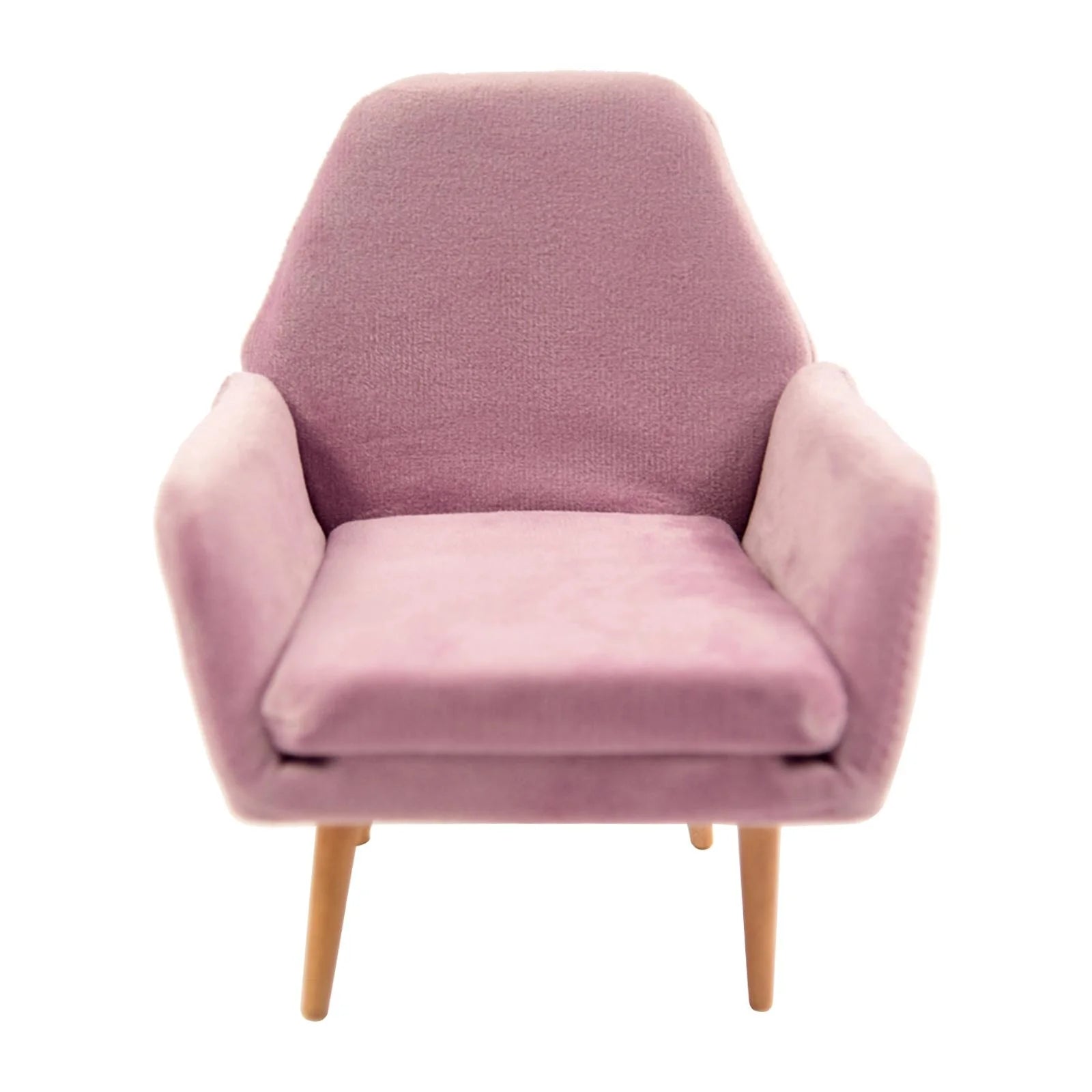 1:6 Dollhouse Miniature Modern Single Sofa Furniture for Living for Dolls Bed Room Decoration Accessory - Pink, 14.5x13x10.5cm Type C