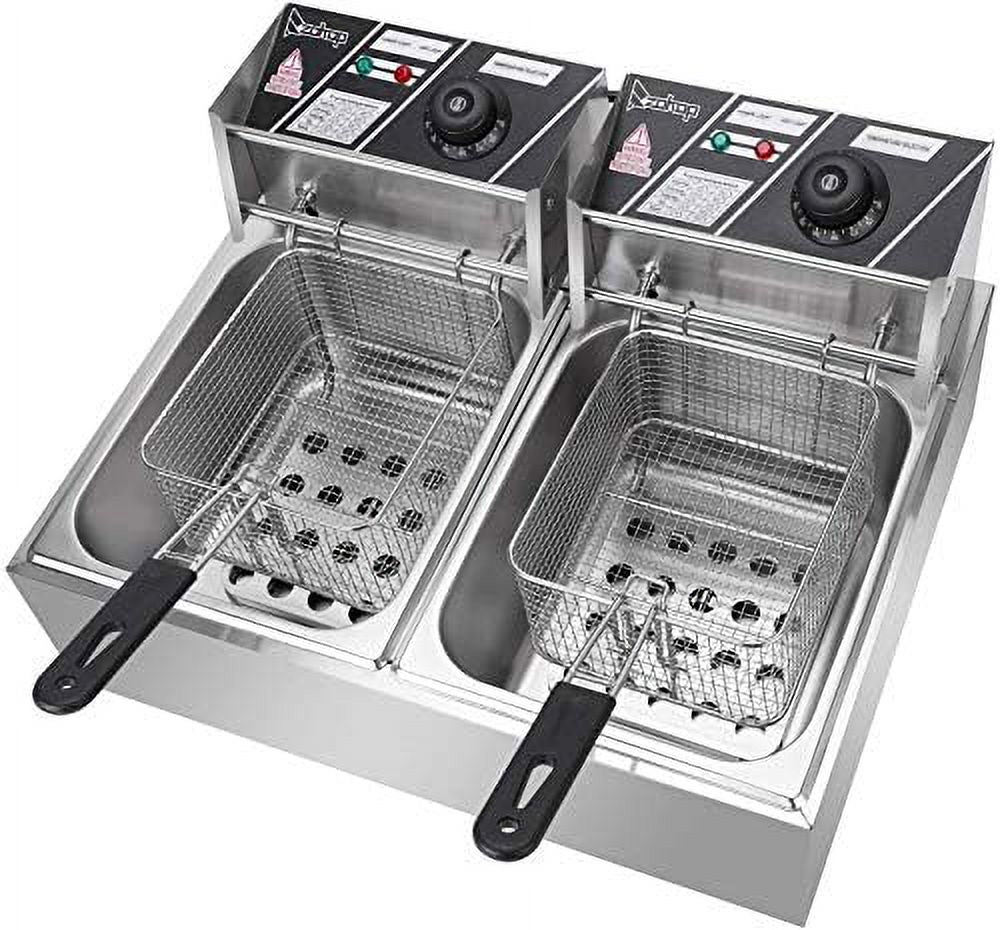 12L 5000W Electric Dual Deep Fryer G67543