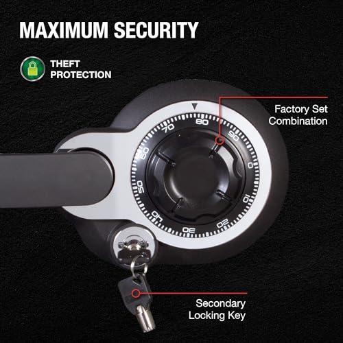 SentrySafe Fireproof Waterproof Steel Safe with Dial Combination Lock, Black W917
