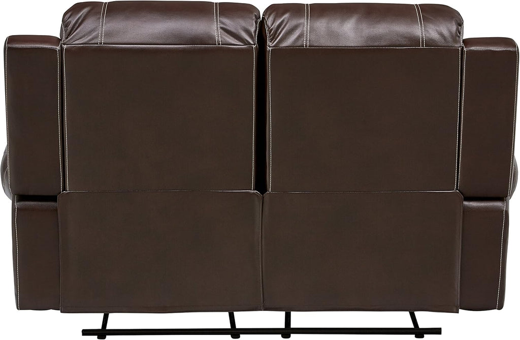 Cambridge Clark Two Piece Sofa and Loveseat Set, Brown R558
