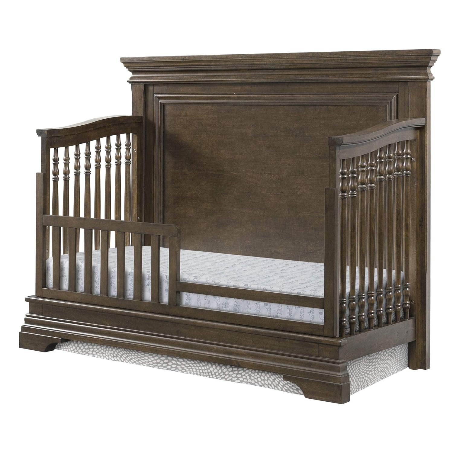Westwood Design Olivia 4 in 1 Convertible Crib, Brushed Rosewood X82176