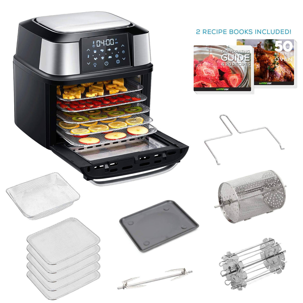 GoWISE USA 17-Quart Air Fryer Food Dehydrator V380303