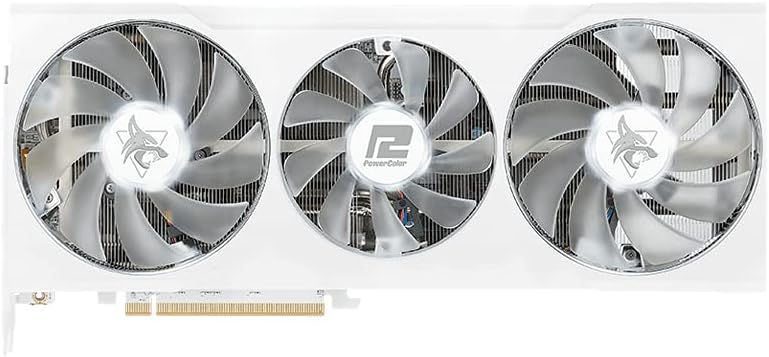 PowerColor Hellhound Spectral White AMD Radeon RX 6700 XT 12GB GDDR6 Graphics Card K11486