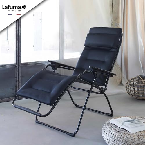 Lafuma Futura XL Air Comfort Zero Gravity Recliner (Acier Black) A339460