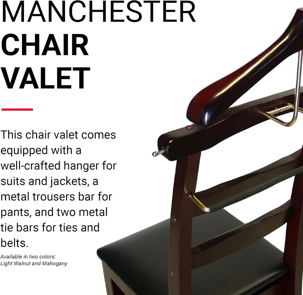 Proman Products Chair Valet, Mahogany Z488763