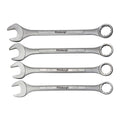 Pittsburgh Super Jumbo SAE Combination Wrench Set, 4 Piece