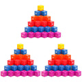 Children’s Toys Building Blocks 90 Pcs Magnet Cubes Puzzle Wooden Student