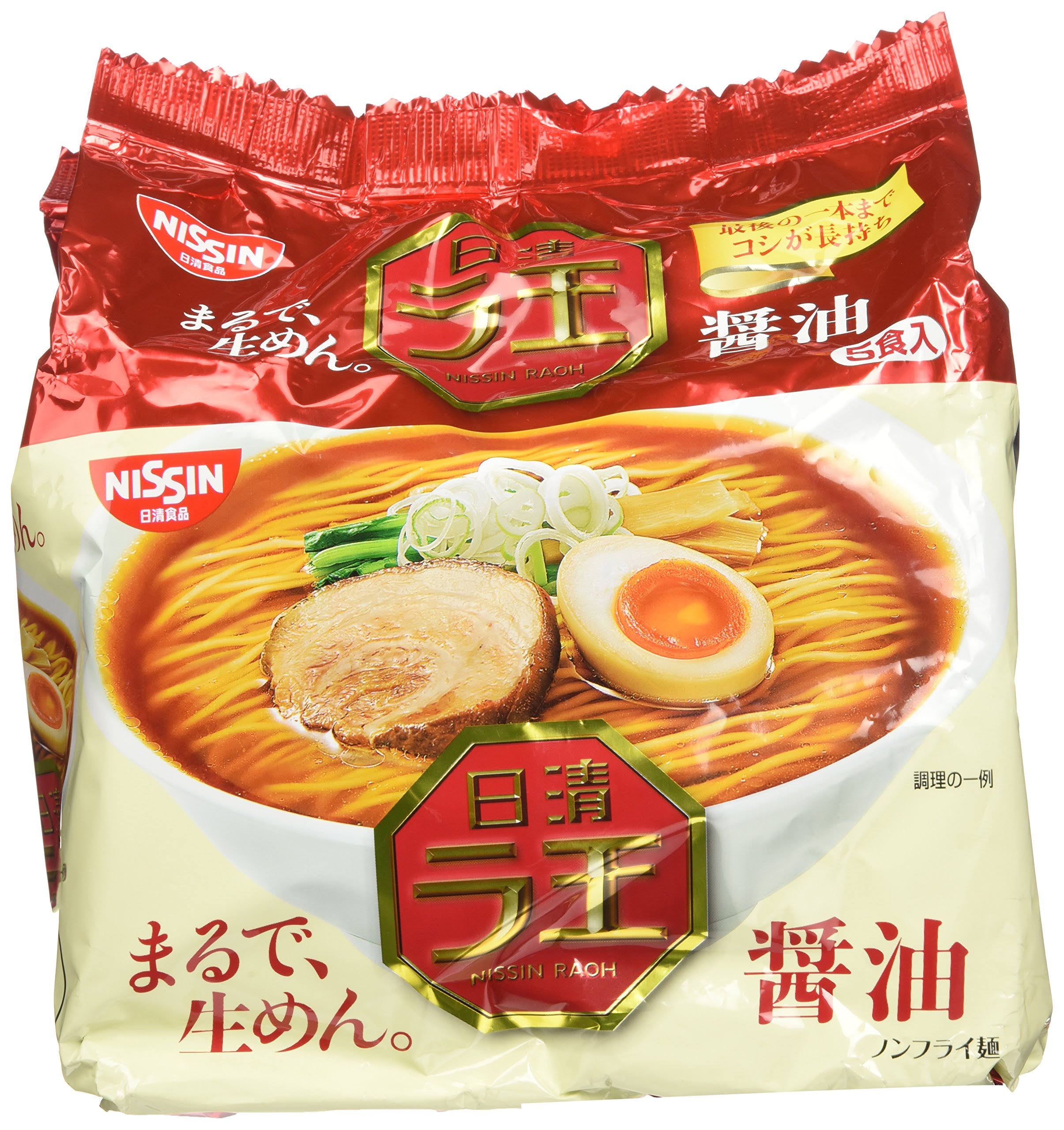 from Japan Nissin Anpanman Ramen Noodle Soy Sauce Set of 5