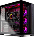 Skytech Prism II Gaming PC Desktop – Intel Core i5 12600K 3.7 GHz, RTX 3070 Ti, 1TB NVME SSD, 32G DDR5 RGB, 750W Gold PSU, 360mm AIO, AC Wi-Fi, Windows 11 Home 64-bit