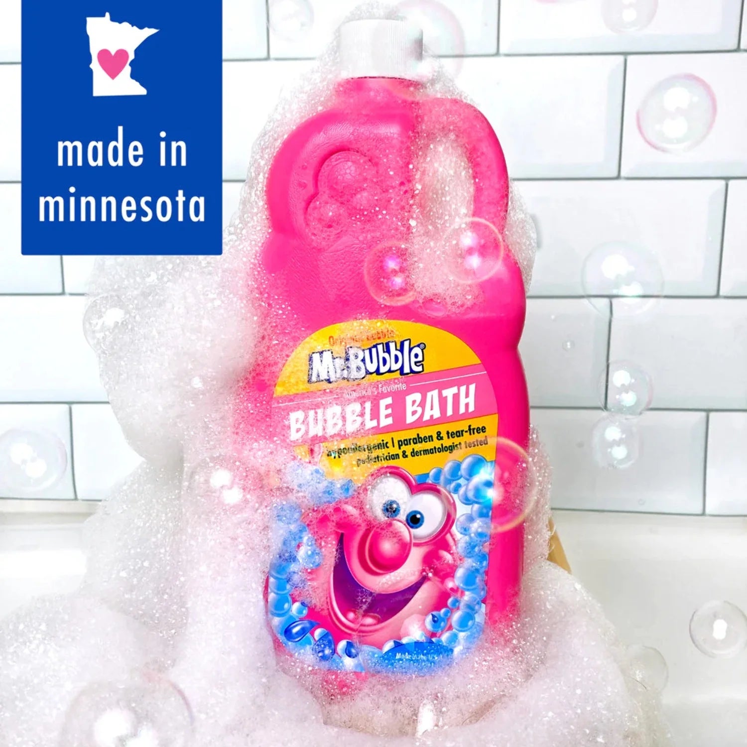 Mr. Bubble Original Bubble Bath, Bubblegum Scent, 16 fl oz G4413