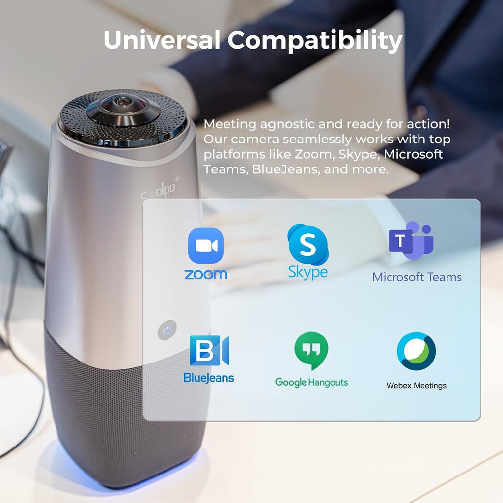 PANA 4K All-in-one Conference Room Camera with Speaker and Microphone C768