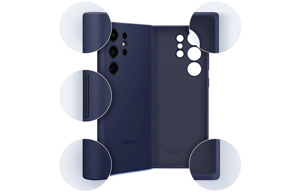 SAMSUNG Galaxy S23 Ultra Silicone Case, Navy I8279