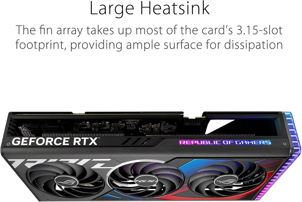 ASUS ROG Strix GeForce RTX 4070 Ti SUPER Gaming Graphics Card, 16GB GDDR6X S41766