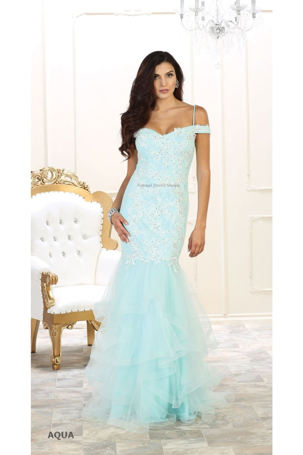 Sexy Fit & Flare Pageant Evening Gown & Plus Size
