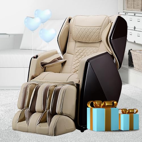 Titan Osaki OS-Soho II | Brown | Massage Chair | J-Track 4D Massage | Smart Computer Body Scanning | Zero Gravity Reclining | Space Saving | Foot Roller | Calf Heating