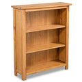 3-Tier Bookcase, Wooden Country Style Bookshel, Storage Shelves,Display Shelves,Open Bookshelves, Suitable for a Variety of Environments, 27.6"x8.9"x32.3" Solid Oak Wood