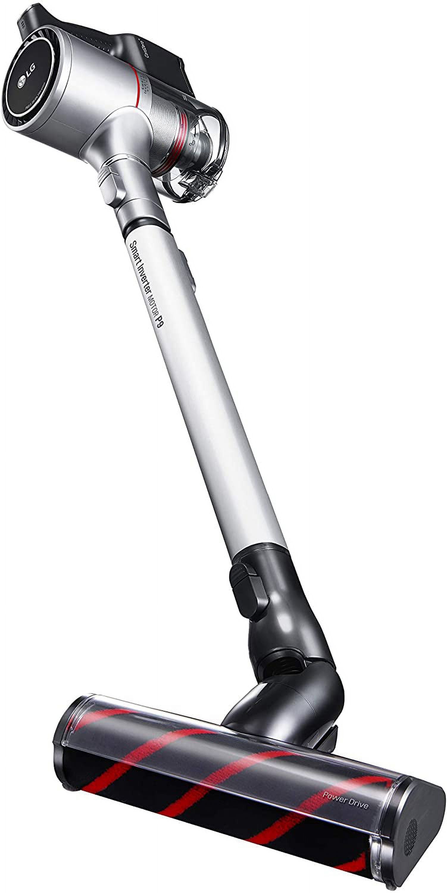 LG CordZero A9 Charge Plus Cordless Stick Vacuum, Matte Silver U4386