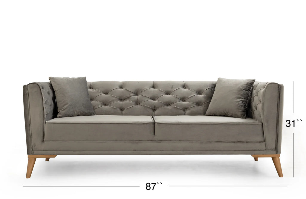 Alice Gray Sofa J688