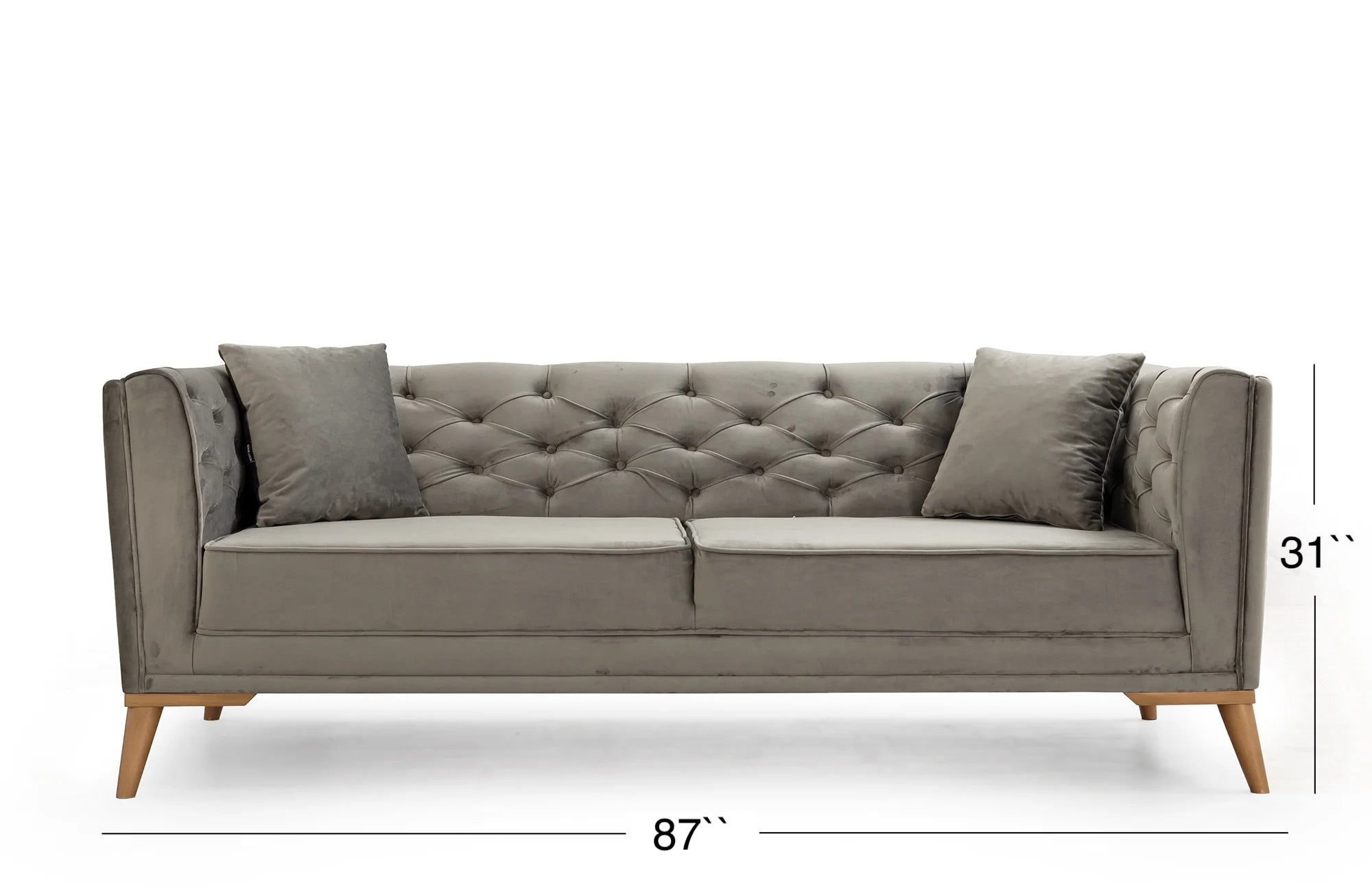 Alice Gray Sofa J688