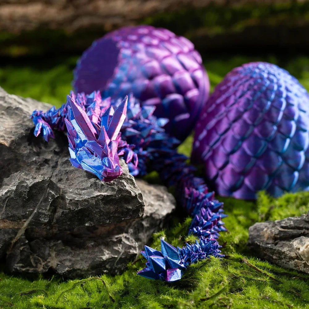3D Printed Dragon Egg Fidget Toy 4 Pack X89374