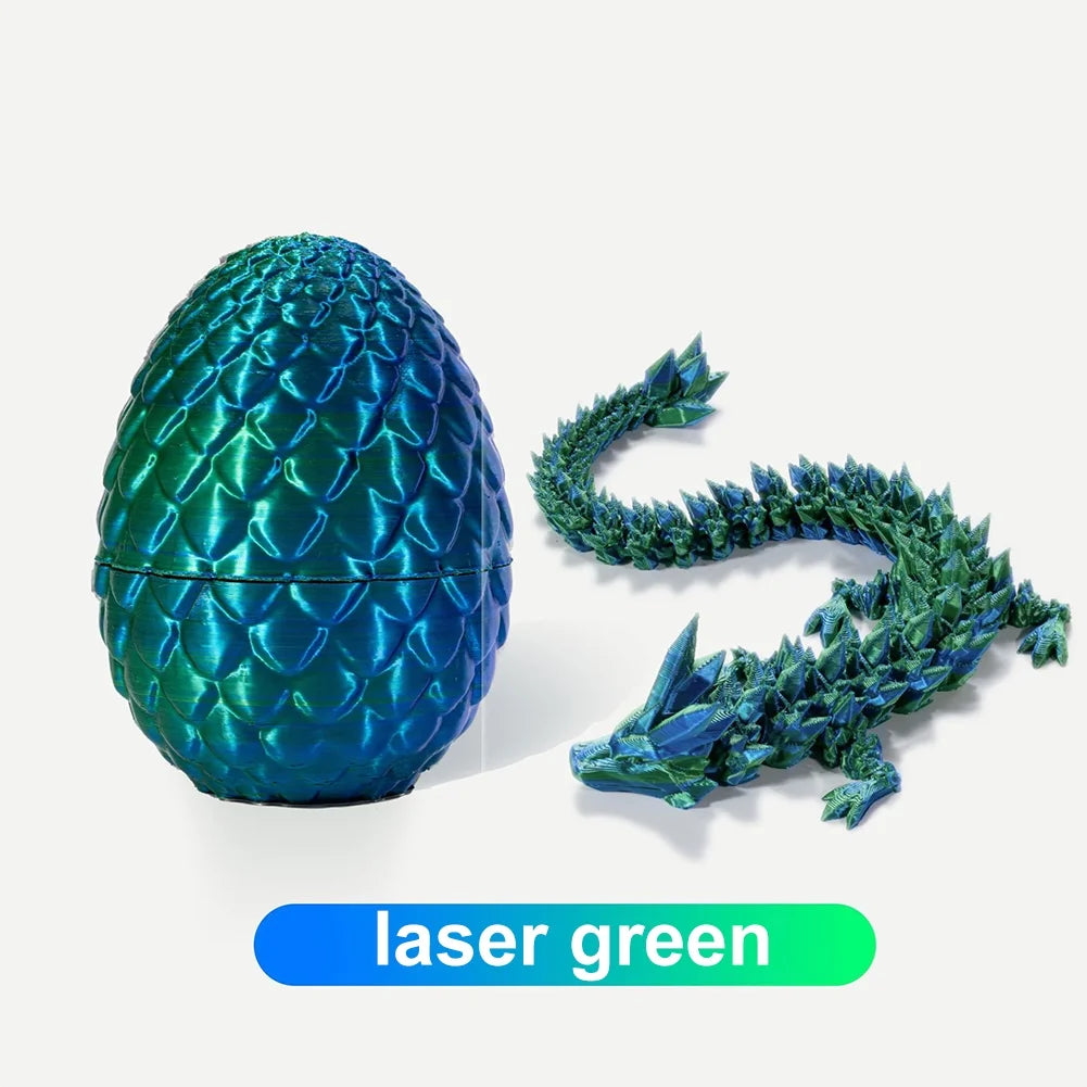 3D Printed Dragon Egg Fidget Toy 4 Pack X89374